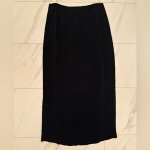 Carole Little Classic Black Pencil Skirt